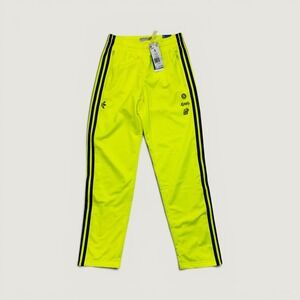 Adidas Track Pants Womens S Solar Yellow NEW Indigo Herz Punks HZ4527